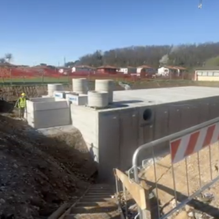 Cavaria più sicura contro le alluvioni con la nuova vasca di laminazione Cavaria più sicura contro le alluvioni con la nuova vasca di laminazione