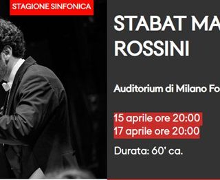 All’Auditorium di Milano lo “Stabat Mater” di Rossini celebra la Pasqua