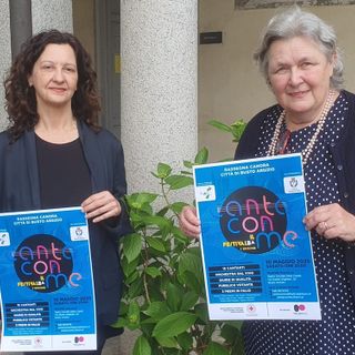 Da sinistra, Manuela Maffioli e Maby Kubicek