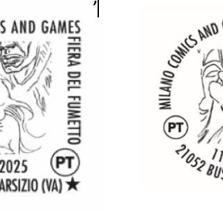Poste Italiane: due speciali annulli per Milano Comics&amp;Games
