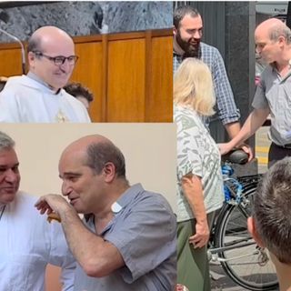 Trent'anni di sacerdozio per don Antonio: una bicicletta in dono dai parrocchiani