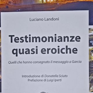 La copertina del nuovo libro di Luciano Landoni