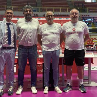 Da sinistra: Saini, Pirola, Simonini, Barbolini