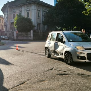 Doppio incidente a Busto, paura nel tardo pomeriggio: feriti un motociclista e un ciclista