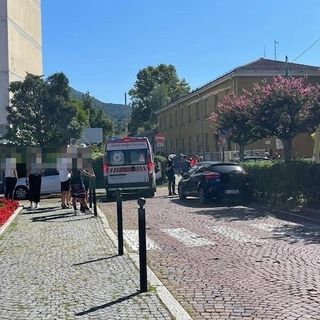 Il luogo della rissa in stazione a Luino (foto tratta da Luinonotizie.it)