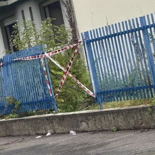 Il luogo dell'incidente (foto tratta dal gruppo Facebook Bacheca Civica di Samarate)