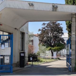 Ingresso del nuovo parcheggio in via Castelfidardo