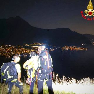 Le operazioni di ricerca del turista tedesco