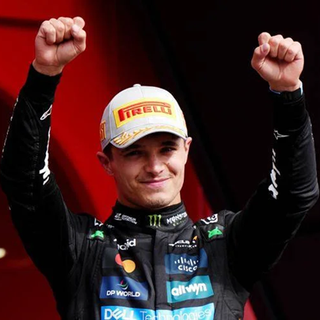 Lando Norris in una foto Adnkronos