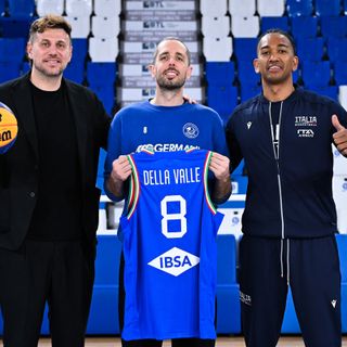 Mancinelli, Della Valle e Negri (foto www.fip.it)