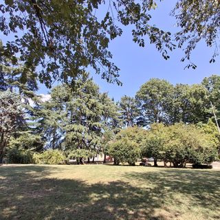 Nel parco Rimembranze, verde e tracce di storia