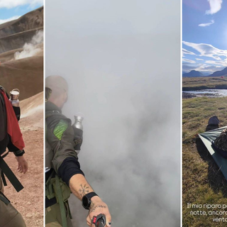 Prosegue l’avventura in Islanda di Bolognini, tra freddo e vento: «Qui la natura è davvero primordiale»