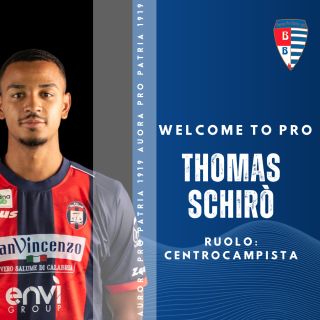 Pro Patria: ufficiale l'ingaggio di Thomas Schirò