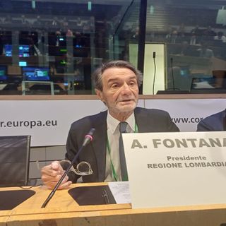 Il presidente Fontana (foto d'archivio)