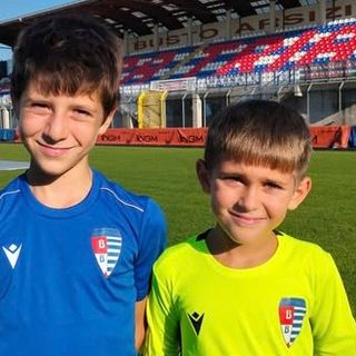 Giovanni e Noan alla Pro Patria