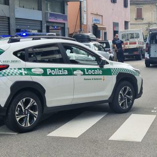 FOTO. Incidente in via Marsala, traffico bloccato a Gallarate