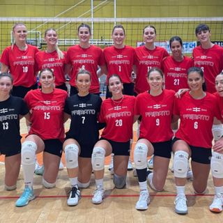 Seconda amichevole in Valtellina per le cocche (foto credit Futura Volley Giovani)