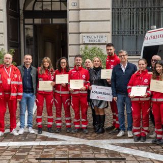 La Cri di Gallarate premiata dal Comune per la vittoria alle Gare Nazionali di Primo Soccorso