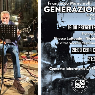 Generazione ’78, Mancinelli torna a Busto 35 anni dopo