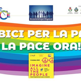 Partono da Castellanza i ciclisti di Bicipace diretti verso la marcia Perugia-Assisi