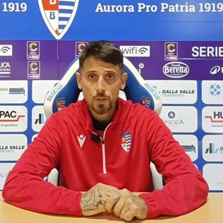 Greco avverte la Pro Patria: «Non facciamoci ingannare dalla classifica della Triestina, hanno fatto più punti di noi»