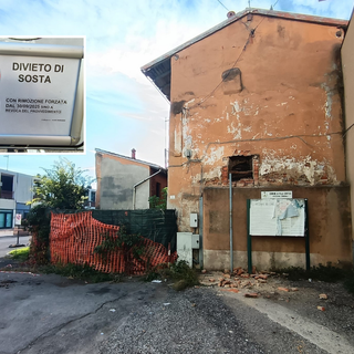 Edificio fatiscente a Villa Cortese, botta e risposta tra opposizione e sindaco