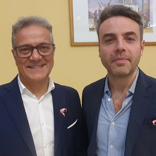 Da sinistra, l'assessore Albani e il consigliere Lanza