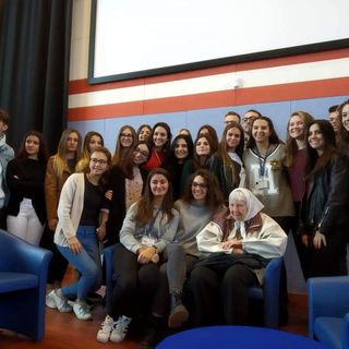 Una delle intense immagini condivise dall'Ite Tosi