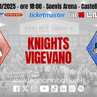 Sfida dal sapore di derby: i Knights ospitano la Elachem Vigevano sabato pomeriggio