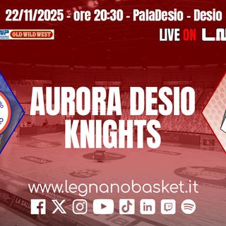I Knights fanno tappa a Desio
