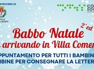 Babbo Natale arriva a Villa Comerio