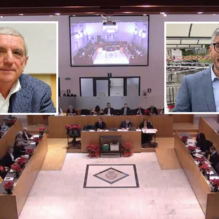 Nei riquadri, Luigi Galluppi, a sinistra, e Giovanni Pignataro, a destra