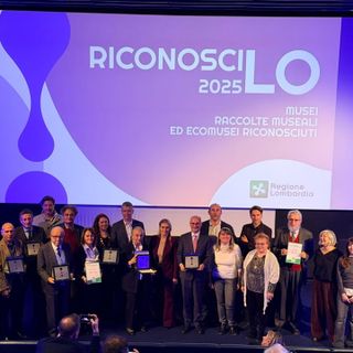 La consegna delle targhe ai nuovi musei