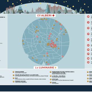 Sapessi com'è strano perdersi tra gli Alberi di Natale a Milano Sapessi com'è strano perdersi tra gli Alberi di Natale a Milano