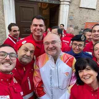 I volontari di Busto hanno raggiunto Castiglione, alla presenza del presidente nazionale Valastro