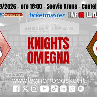 Knights-Omegna, sfida playoff: in palio punti pesanti per stare nel treno delle prime sei