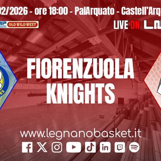 Knights Legnano a Fiorenzuola tra assenze e voglia di riscatto