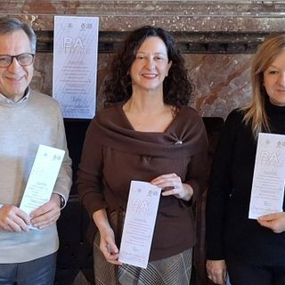 Da sinistra, Alberto Tovaglieri, Manuela Maffioli, Paola Colombo