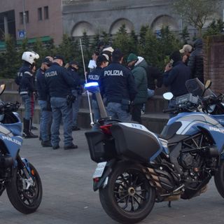 I controlli delle forze dell'ordine di martedì 24 febbraio nelle vie del centro di Varese