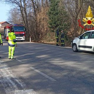 I soccorsi a Jerago con Orago dopo l'incidente