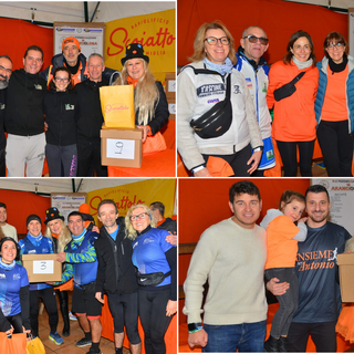 Le premiazioni (foto Claudio Marzorati)