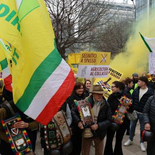 Manifestazione di Coldiretti Lombardia a Milano