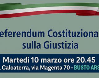 Il Pd di Busto Arsizio organizza dibattito pubblico sul referendum sulla giustizia