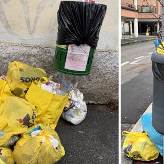 Via Muratori e via Castelmorrone: due punti di Sant'Edoardo bersagliati dai rifiuti