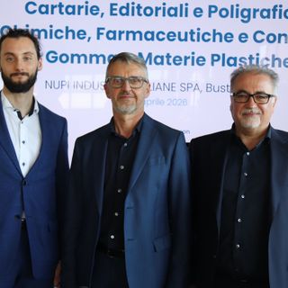 Da sinistra: Galli, Salmini, Baldan Da sinistra: Galli, Salmini, Baldan