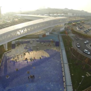La zona attorno a Fiera Milano Rho e stazione ferroviaria-metropolitana