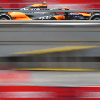 Lando Norris in pole sulla McLaren
