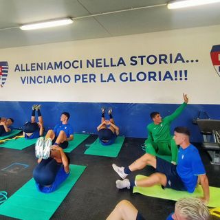 FOTO. Pro Patria: nuovo look per la palestra dello stadio “Speroni”