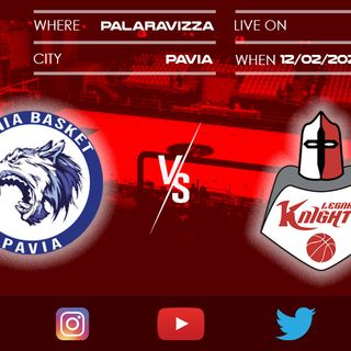 Knights Legnano a Pavia per “vendicare” l'andata