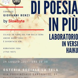 Giovedì 29 luglio, la poesia Haiku a “La Tela” di Rescaldina